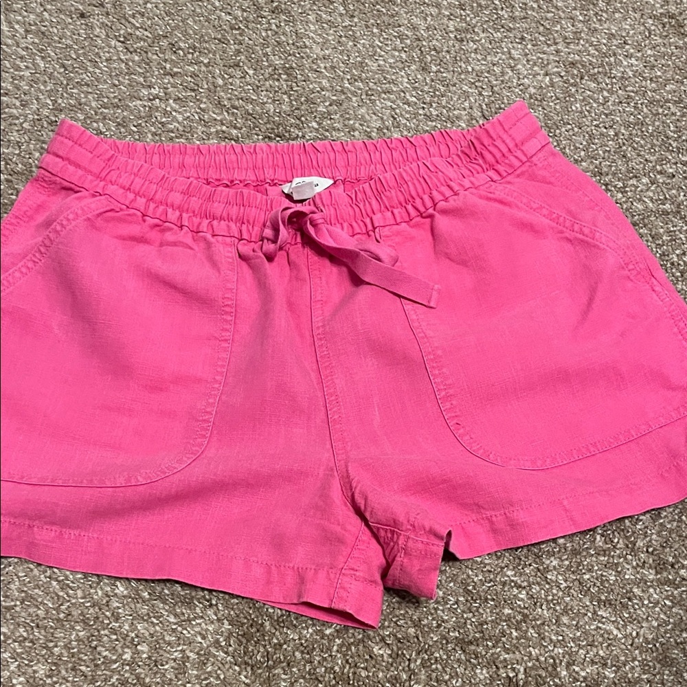J. Crew High Waist Pink Women's Shorts denim size Small